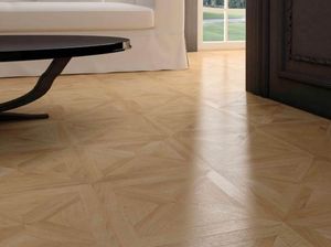 suelo laminado de HDF / flotante / aspecto madera / para uso doméstico