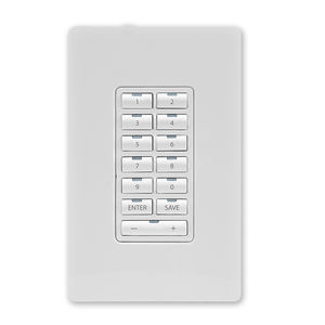teclado de control para sistema domótico