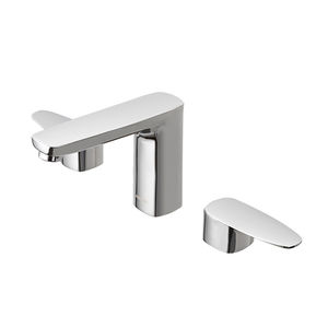 grifo bimando para lavabo