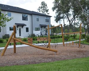 recorrido de obstáculos para parque infantil