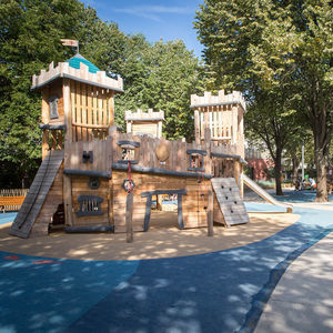 estación de juego para parque infantil