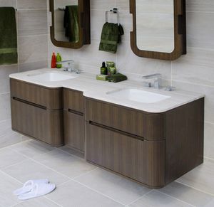 mueble de lavabo doble