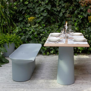 banco para jardín contemporáneo