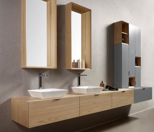 mueble de lavabo doble