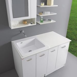 mueble con lavabo para peluquería para el sector servicios