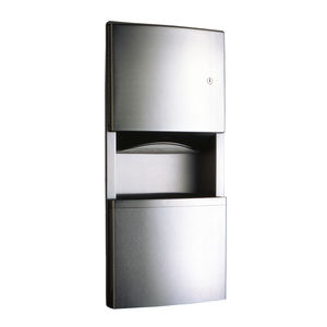 dispensador de toallitas de papel empotrable