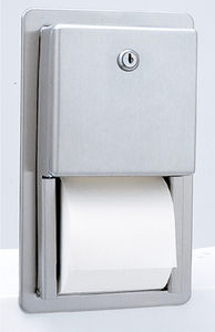 dispensador de papel higiénico empotrable