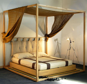 cama con dosel