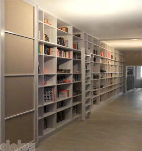 biblioteca de pared
