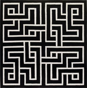 alfombra contemporánea