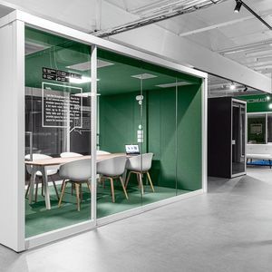 cabina de concentración para reuniones