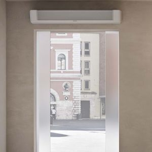 cortina de aire de pared