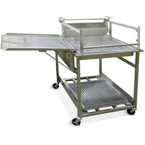 mesa de preparación para glasear bollería