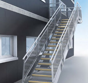 escalera recta