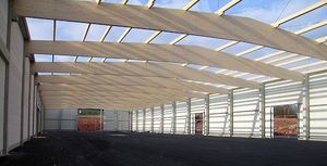 viga de madera laminada encolada