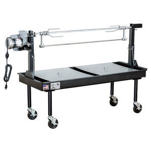 asador de carbón