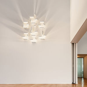 aplique contemporáneo / de vidrio / de vidrio borosilicato / LED