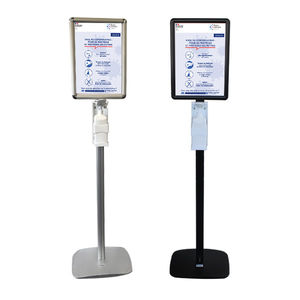 dispensador de gel hidroalcohólico de pie