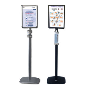 dispensador de gel hidroalcohólico de pie
