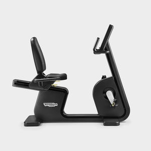 bicicleta estática semiinclinada