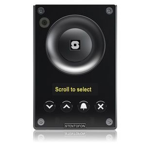interfono audio negro