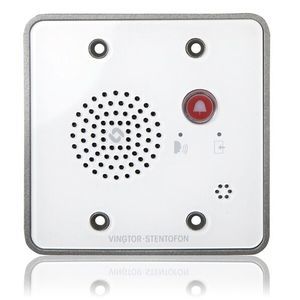 interfono audio blanco