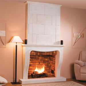 chimenea de leña