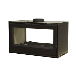 chimenea insertable de doble cara