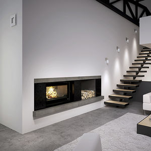 chimenea de leña