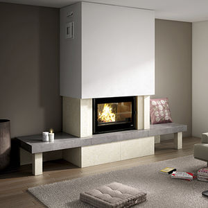 chimenea de leña