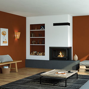 chimenea de leña