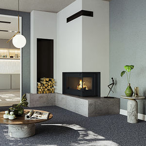 Chimenea de esquina - Todos los fabricantes de la arquitectura y del