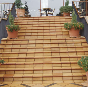 escalón de cerámica