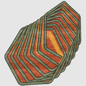alfombra contemporánea
