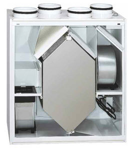 unidad de ventilación de doble flujo