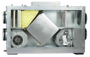 unidad de ventilación de doble flujo