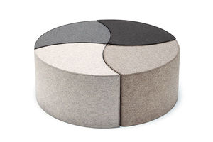 puf contemporáneo / de espuma / de fieltro / modular