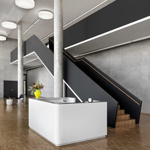 mostrador de recepción modular