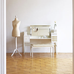 tocador contemporáneo / de chapa de madera / de pared