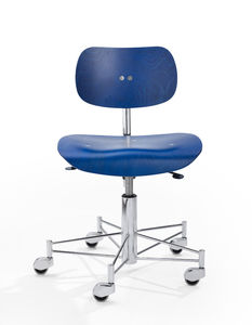 silla de trabajo de contrachapado moldeado
