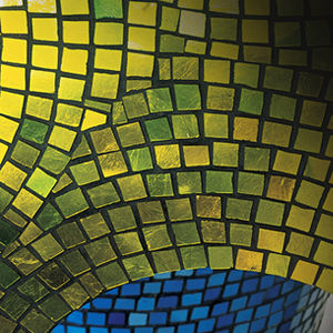 mosaico de vidrio
