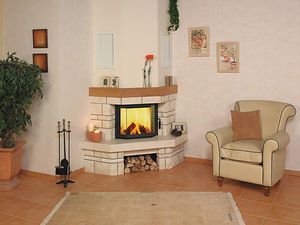 chimenea de leña