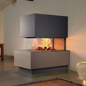 chimenea de leña