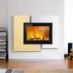 revestimiento de chimenea contemporáneo