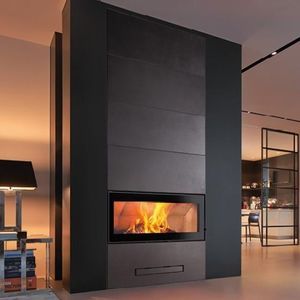 revestimiento de chimenea contemporáneo