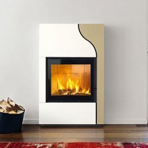 revestimiento de chimenea contemporáneo