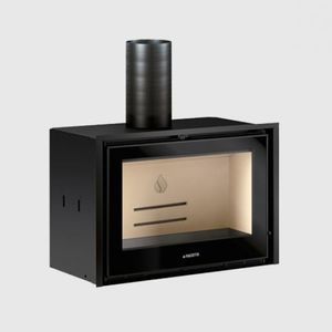 chimenea insertable de leña
