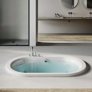 bañera ovalada