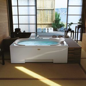 bañera ovalada