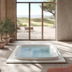 bañera cuadrada